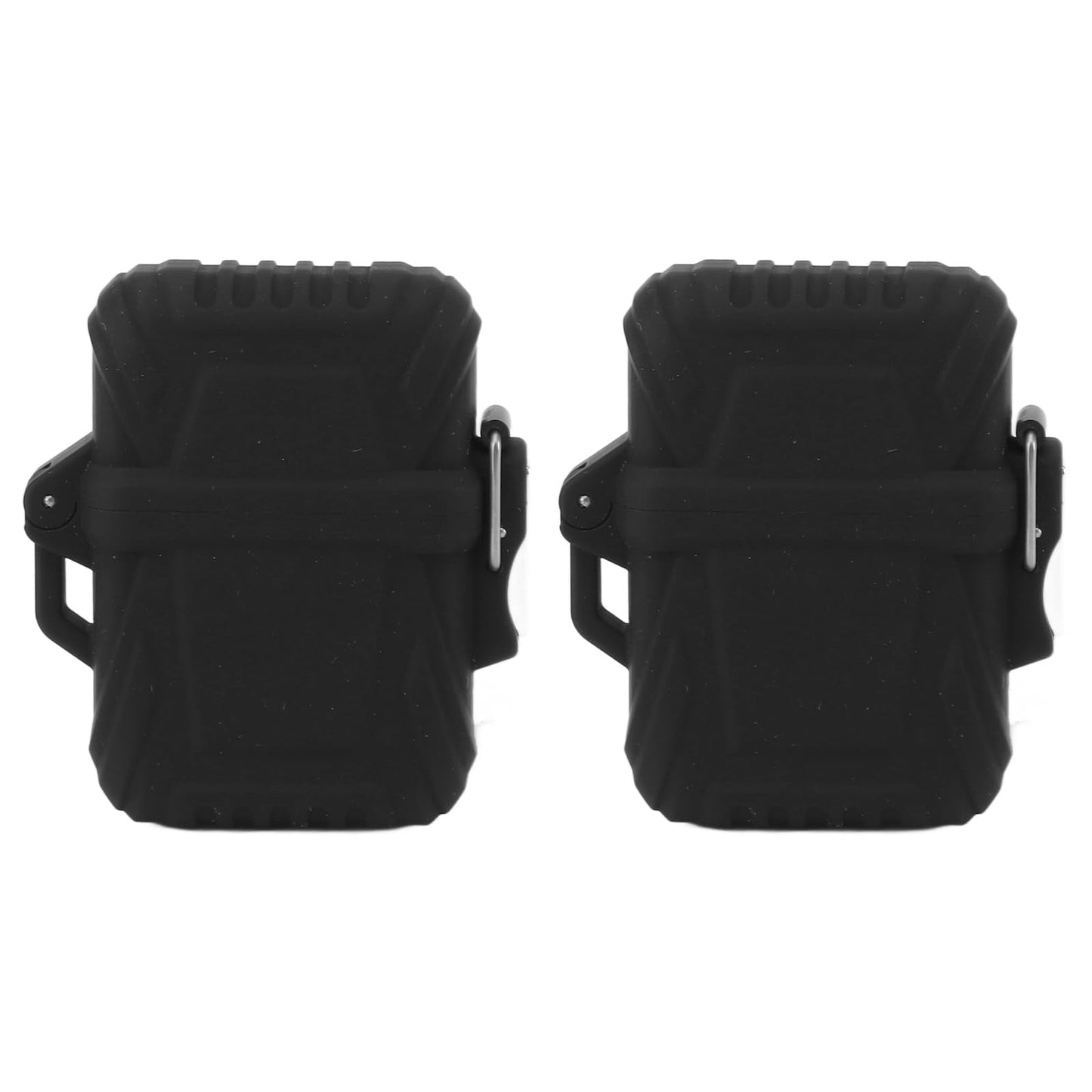 CHICIRIS Plastic Lighter Case, Black Sealed Design, Durable Pocket Container for Outdoor Adventures, Hiking, Camping & Traveling