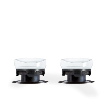KontrolFreek CQC Rush for Xbox One and Xbox Series X Controller | Performance Thumbsticks | 2 Mid-Rise Concave | White
