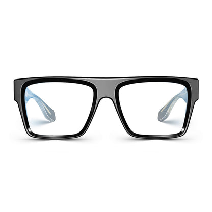 VISOONE Square Full Rim Blue Light Blocking Glasses Large Fashion Computer Multi Colors Eyeglass Frame Women Men ALBA