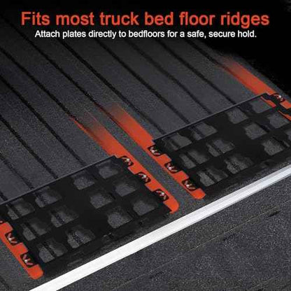 Packout Quick Connect Compatible for milwaukee,Packout Plate Compatible for milwaukee,Two Black Full Plate