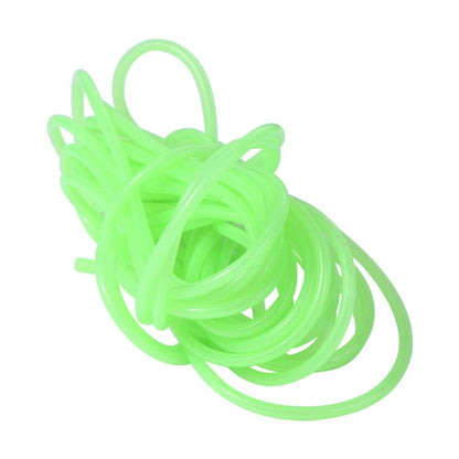 5M Green Soft Silicone Fishing Night Luminous Tube Fluorescent Deep Sea Boat Fishing Glow Rig Hook Line Accessories(S)