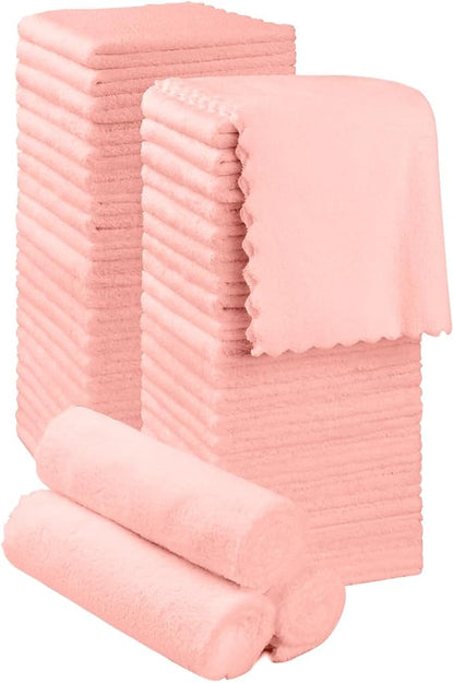 Orighty Ultra Soft Washcloths 48 Pack, Premium Microfiber Towel Sets 12 x 12