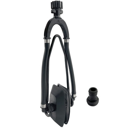 ISURE MARINE Universal Rectangular Dual Water Feed Outboard Motor Water Flusher Boat Ear Muff Engine Flusher for Marine Boat