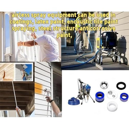 244194 Pump Repair Packing kit Kit for Graco Airless Paint Sprayer 295 390 395 490 495 595 3400 Aftermarket