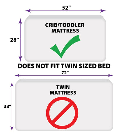 Disney Moana Free as The Ocean Aqua, Purple, Orange and White Tropical 4 Piece Toddler Bed Set - Comforter, Fitted Bottom Sheet, Flat Top Sheet, and Reversible Pillowcase