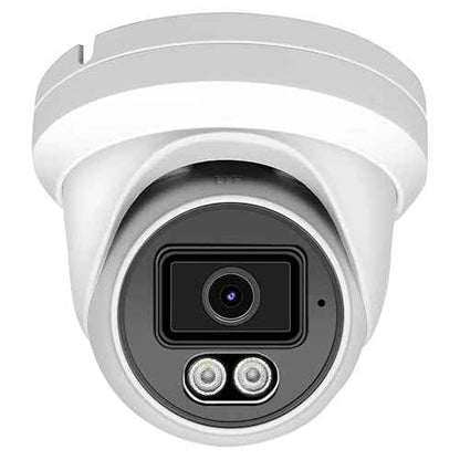 Marquis 4MP PoE IP Turret Dome Camera with Microphone/Audio, IP Security Camera Outdoor Rated, Waterproof IP66, 108¡Æ Wide Angle 2.8mm Lens (Regular IR)