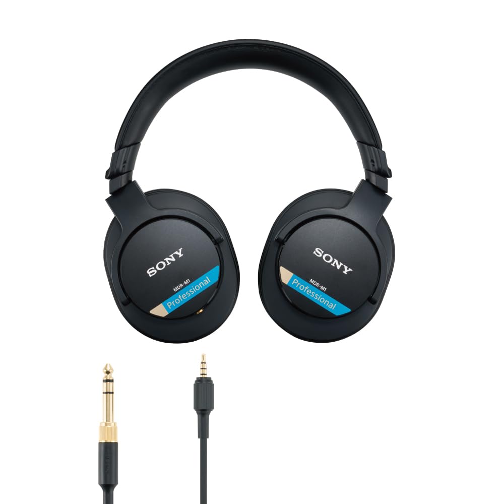Sony MDR-M1 Professional Reference Closed Monitor Headphones