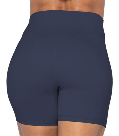 Sunzel No Front Seam High Waist Biker Shorts for Women, Squat Proof Yoga Workout Gym Bike Shorts 8" Inseam Creamy Skin X-Large
