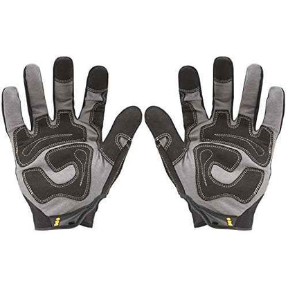 Ironclad General Utility Work Gloves GUG, All-Purpose, Performance Fit, Durable, Machine Washable (1 Pair) Black