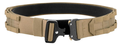 KRYDEX Quick Release Rigger MOLLE Belt 1.75 Inch Inner & Outer Tactical Heavy Duty Belt (CB, Small)