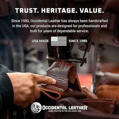 Occidental Leather 4 Pocket Tool Holder - 4 Pockets & Tool Holders - Made in USA