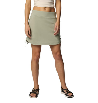 Columbia Womens All Seasons Ruched Skort, Safari, 2X