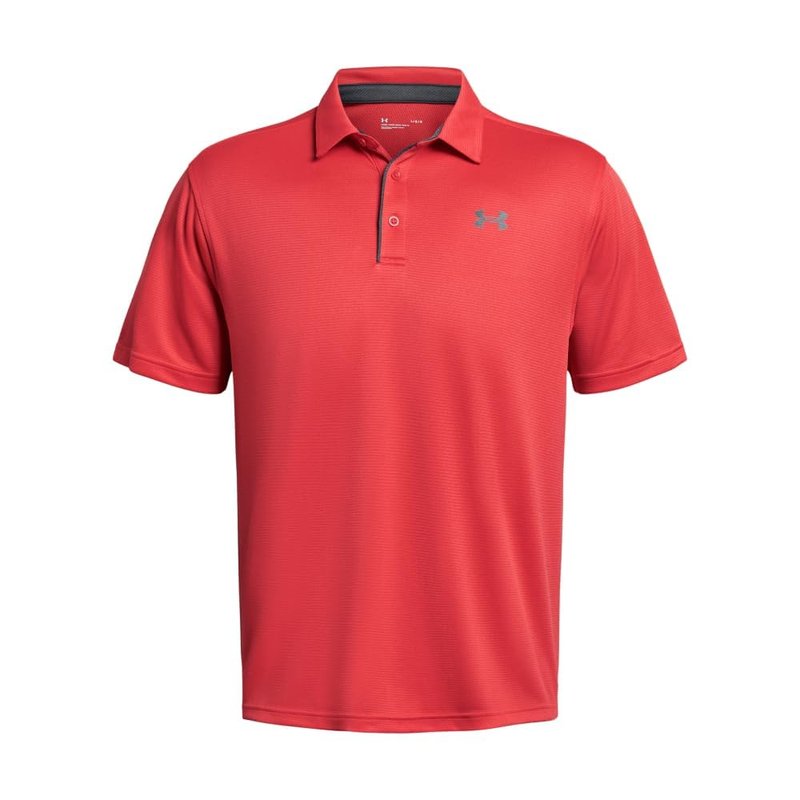 Under Armour Men's Tech Golf Polo, (814) Red Solstice / / Pitch Gray, XX-Large