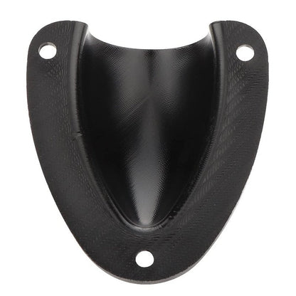 VTurboWay 4 Pcs Nylon 2-1/2" Marine Wire Cable Vent Cover, Clamshell Vent for Boat, Smooth Edge Thickness 1/8", Wire Vent Cover, Clamshell Vent, Free Installation Screws
