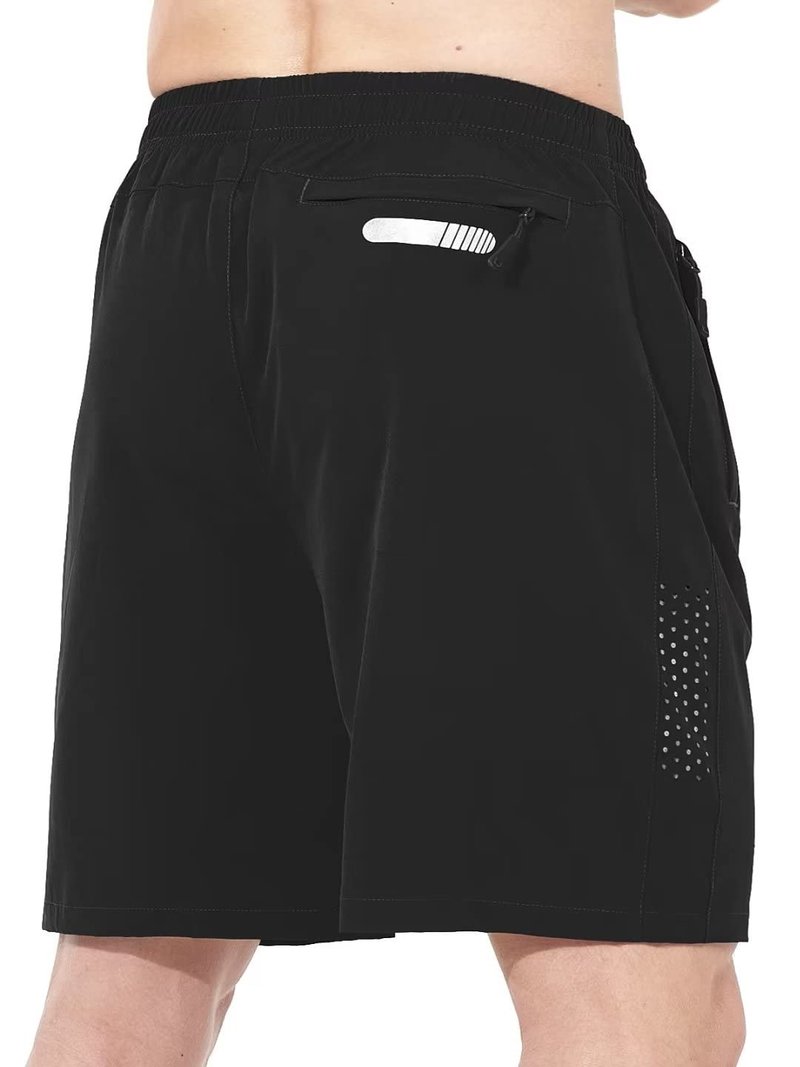 NORTHYARD Men's Athletic Running Shorts Quick Dry Workout Shorts 7"/ 5"/ 9" Lightweight Sports Gym Basketball Tennis Hiking Exercise Black XS