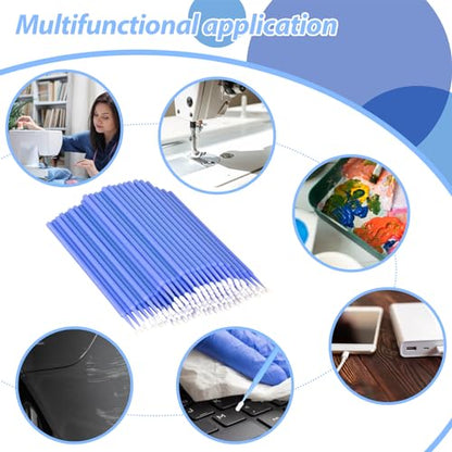 240Pcs Touch Up Paint Brushes Repair Ultra-Fine Paint Brushes for Automotive Paint Chip Repair,Disposable Micro Paint Chip Applicators for Detailing Clearance Cleaning (Length: 4IN Tips:1.5/2/2.5MM)