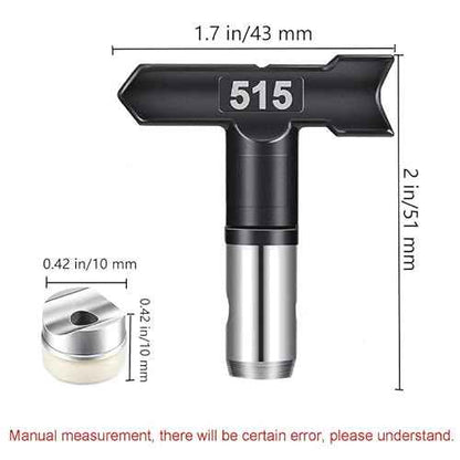High Pressure 515 Airless Spray Nozzle,Spray Tips for Airless Spray Guns and Airless Paint Sprayers£¨1 Set£©