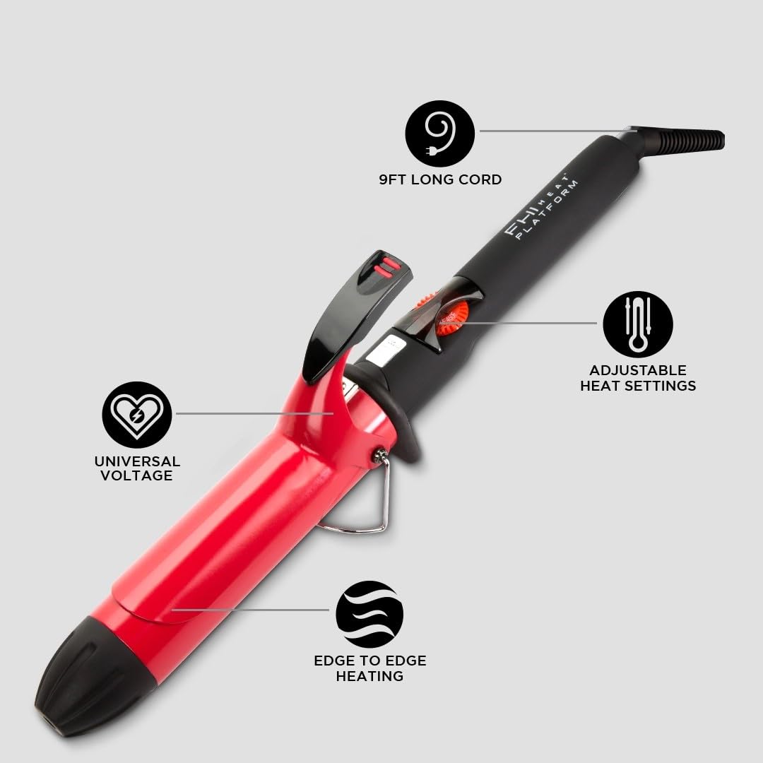 FHI Heat Platform Tourmaline Ceramic Professional Curling Iron