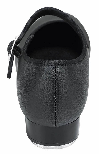 Linodes Unisex PU Leather Easy Strap Tap Shoe Dance Shoes for Women and Men's Dance Shoes-608-1-Black-4M