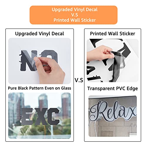 SUPERDANT Black Laundry Wall Stickers Wash & Dry Quotes Wall Decal Laundry Room Wallpaper Decor wirh Wreath Art Decal Sticker for Washer Dryer Home Decoration