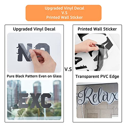 SUPERDANT Black Laundry Wall Stickers Wash & Dry Quotes Wall Decal Laundry Room Wallpaper Decor wirh Wreath Art Decal Sticker for Washer Dryer Home Decoration