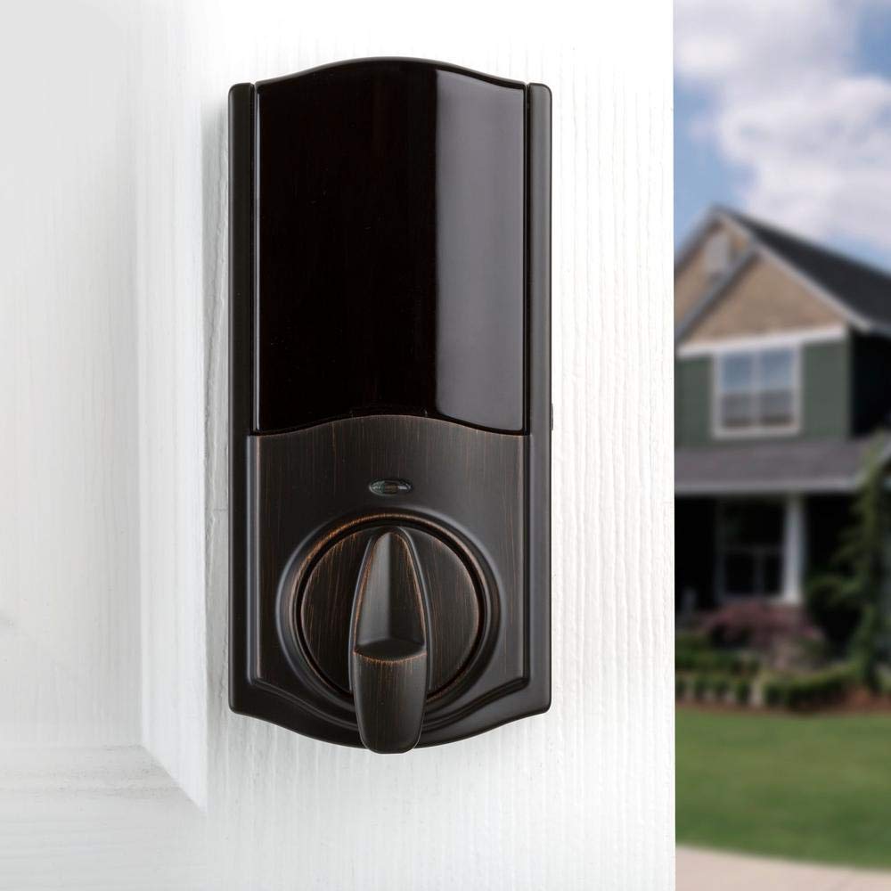 Kwikset 99250103 Kevo Convert Smart Lock Venetian Bronze Conversion Kit