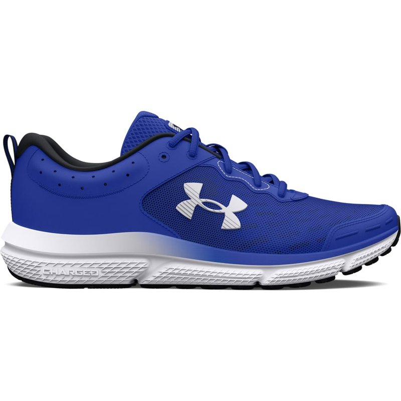 Under Armour Men's Charged Assert 10, (403) Team Royal/Team Royal/White, 11, US