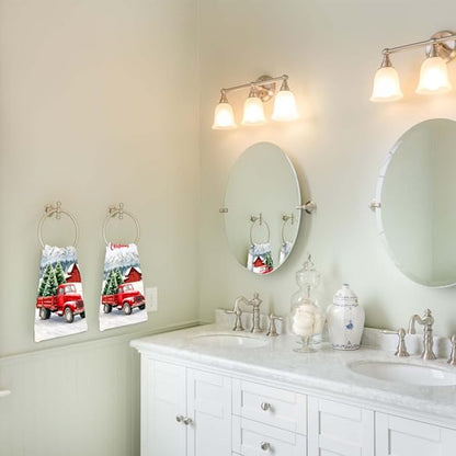 Christmas Hand Towels for Bathroom