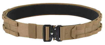 KRYDEX Quick Release Rigger MOLLE Belt 1.75 Inch Inner & Outer Tactical Heavy Duty Belt (CB, Small)