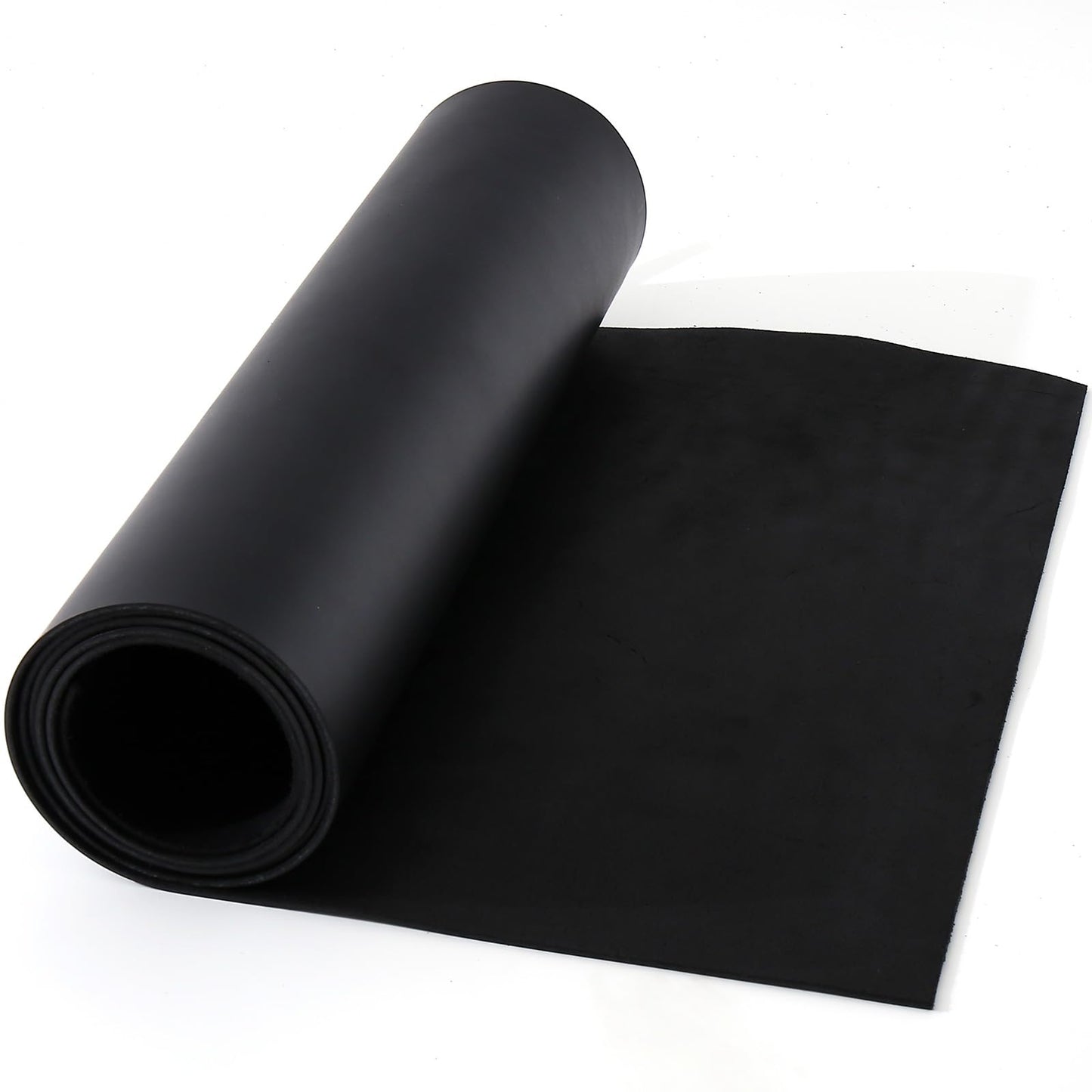 Large Size 16"x70" Leather, Cowhide Veg Tan Leather for Leather Belt Bag Strap Craft Shoe Making Wallet, 2.5mm Thick Full Penetration Dyeing Black