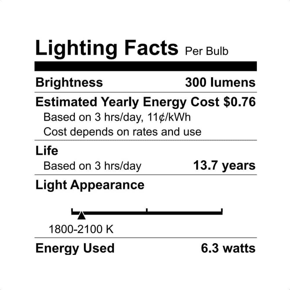 WiZ Clear 60W ST19 Tunable White Filament LED Smart Bulb - Pack of 6 - E26- Indoor - Connects to Your Existing Wi-Fi - Control with Voice or App + Activate with Motion - Matter Compatible