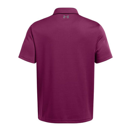 Under Armour Men's Tech Golf Polo, (505) Purple Gemini / / Pitch Gray, 4X-Large
