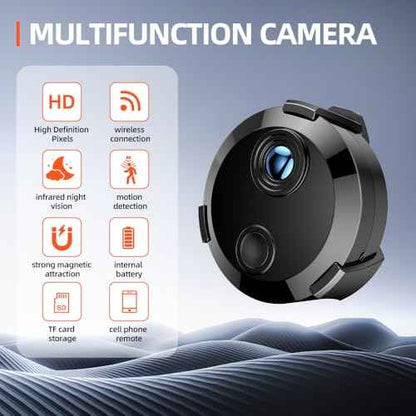 2K HD WiFi Security Camera -Hidden Cameras - WiFi Camera - Spy Cam-Indoor Nanny Cam -Surveillance Cameras with Motion Detection and Night Vision - Home Security for with App