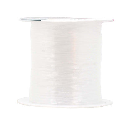 Mandala Crafts 0.3mm Clear Sewing Thread Transparent Nylon Invisible Thread for Sewing Quilting - 306 Yds Monofilament Fishing Line String for Hanging and Wigs