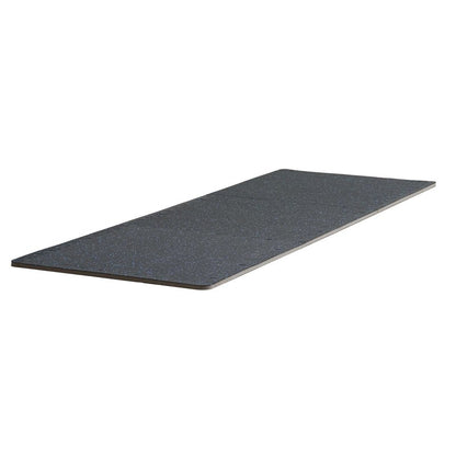 VEVOR 0.56Inch 24sq.ft 6 Tiles Gym Flooring for Home Gym, Rubber Top with High Density EVA Foam, 25 x 25In Gym Floor Exercise Equipment Mats, Interlocking Gym Mats, Puzzle Workout Mats, Black & Blue