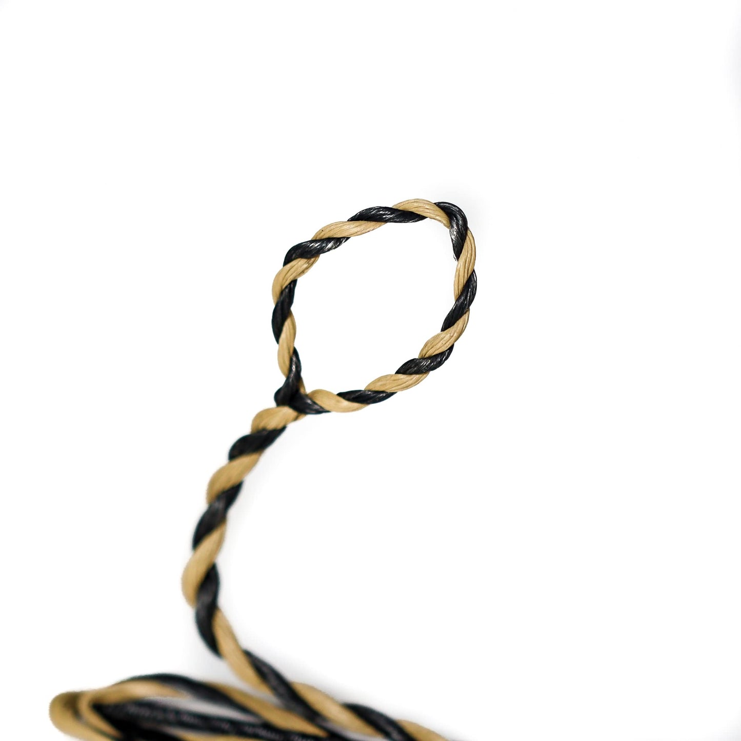 Shatterproof Archery D-97 Recurve Bowstring (Tan/Black, 58" Actual Bowstring Length)