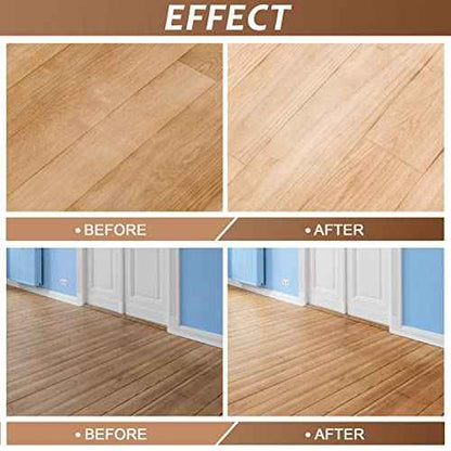 SEISSO Wood Polish Wax, Paste Wax for Wood Finish, Wood Wax Polish, Conditioner, Cleaner, Restorer, Furniture Polish for Wooden Floors, Cabinets, Tables, Doors