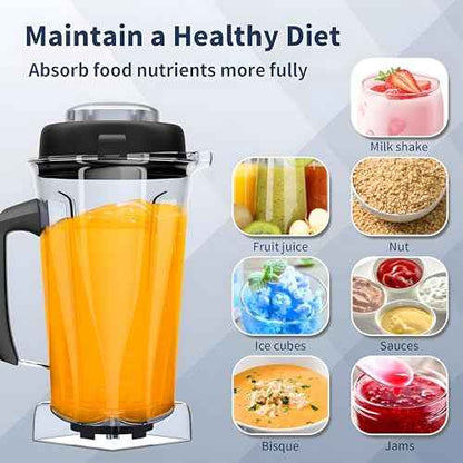 For Vitamix Blender Pitcher 64oz Container, Replaces 5200 5300 6500 7500 Pro200 500 Vita-Prep vm0101 vm0102 E310 320 etc, Perfect Fit for Vitamix Classic/Explorian Series Blender Replacement Cup