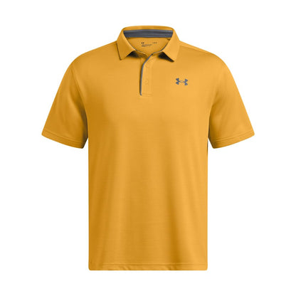 Under Armour Men's Tech Golf Polo, (711) Golden Yellow / / Pitch Gray, 3X-Large