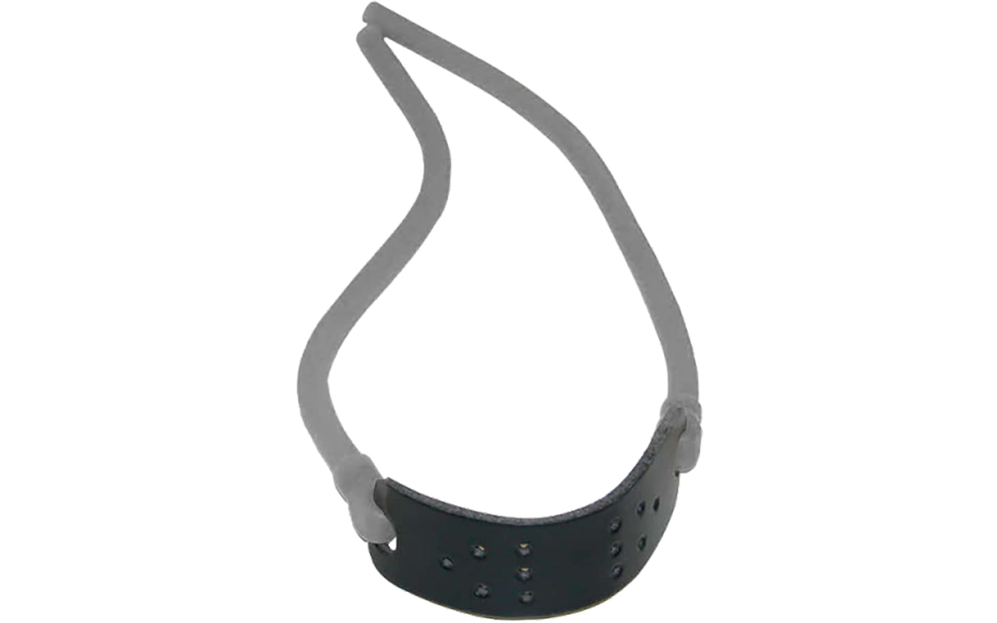 Barnett Power Band, Standard Rubber Elastic Slingshot Replacement Band with Pouch, Grey Elastic