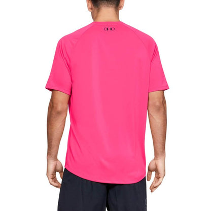 Under Armour Men's Tech 2.0 Short-Sleeve T-Shirt , Pink Surge (687)/Black, XX-Large Tall