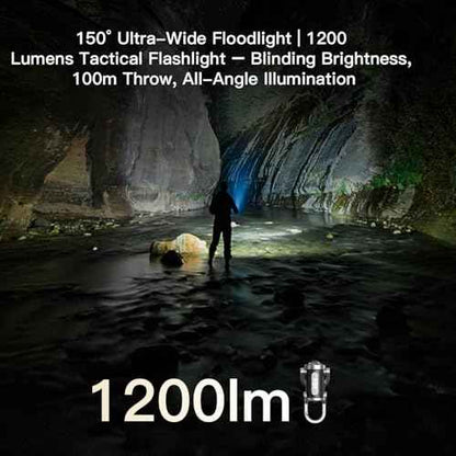 Emergency Keychain Flashlight£¨3 in 1£©, Rechargeable 500 Lumens EDC Tool with Red/Blue Strobe, 1000mAh USB-C Charging, IPX7 Waterproof, Portable Flashlight for Emergencies