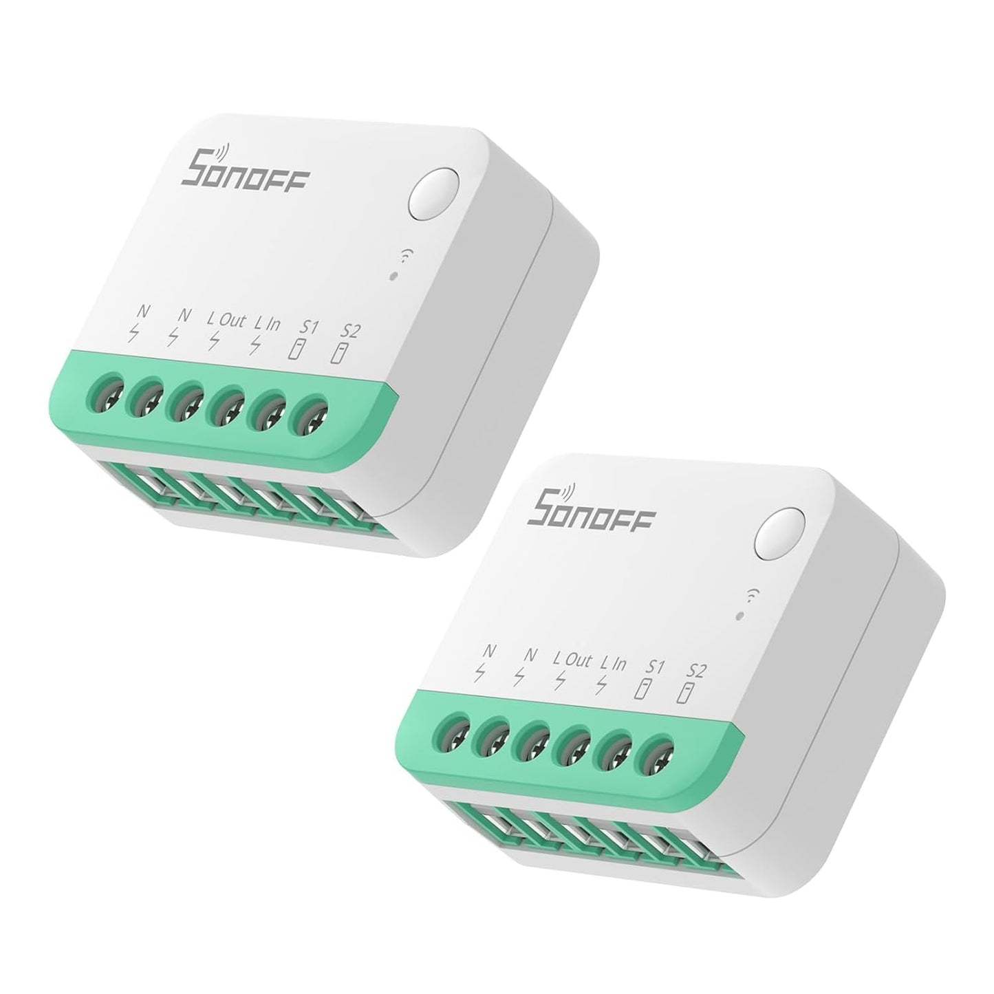 SONOFF MINIR4M 10A Matter Smart Switch,Universal DIY Module for Smart Home Automation Solution, Work with Alexa & Google Home,1 Pack