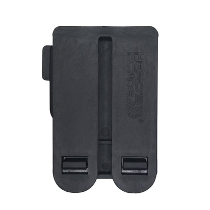 Hero's Pride Eagle+ MOLLE Adapter Universal Belt Loop to MOLLE Conversion Fits 2.25" Nylon & Ballistic Duty Gear One-Piece Tool-Free Design TAA Compliant for Tactical & Patrol Use