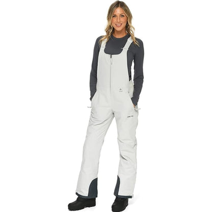 Arctix Women's Essential Insulated Bib Overalls, Quiet Grey, Medium