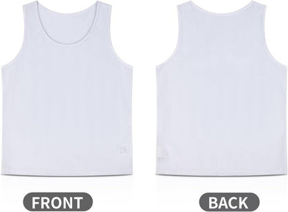 Soccer Jersey Pinnies - 12 Pack Basketball Scrimmage Vests for Kids & Adults | Team Practice Gear
