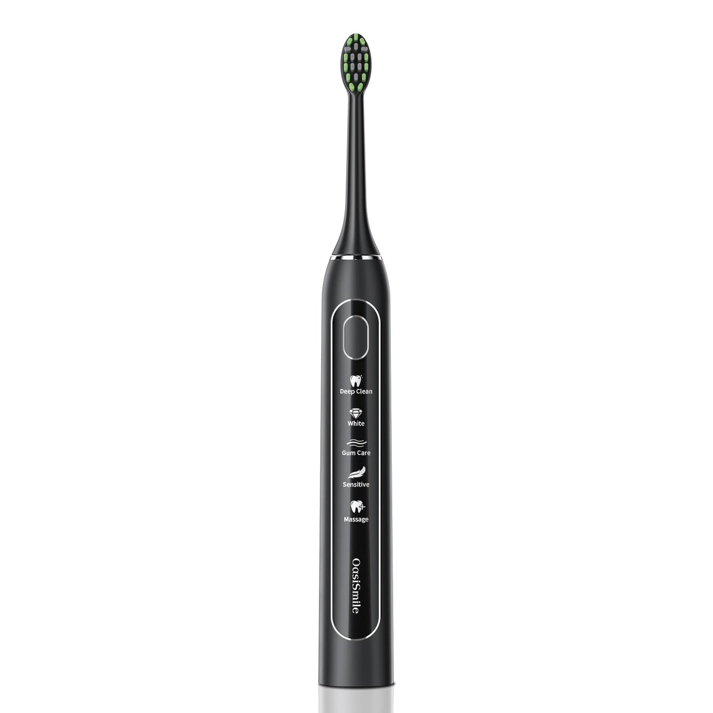 Sonic Electric Toothbrush for Adults: Deep Cleaning for Travel & Sensitive Teeth – Rechargeable Toothbrush with 6 Brush Heads, 42000 VPM, 5 Modes, 100 Days Battery Life for for Home Family