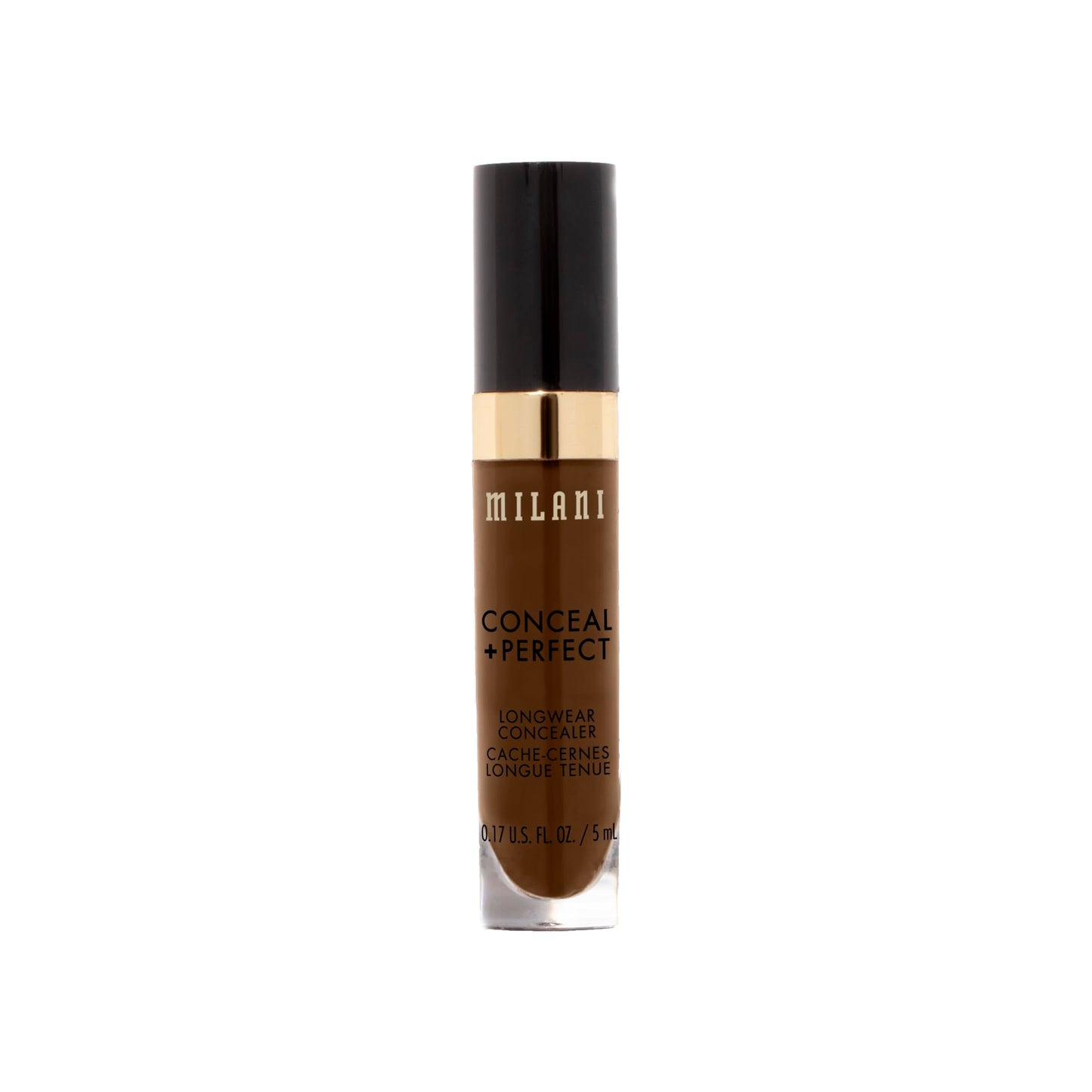 Milani Conceal + Perfect Longwear Concealer Full Coverage Infused with Hyaluronic Acid & Vitamin E, Cover Dark Circles, Blemishes & Skin Imperfections for Long-Lasting Wear - Light Nude