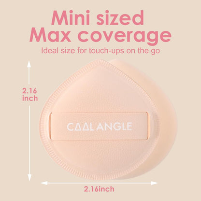 5Pcs Makeup Sponge For Foundation Concealer And Powder, Latex Free Blender Sponge For Natural And Easy Makeup Soft Long-lasting And Beginner-friendly, Green, Medium