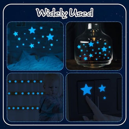 Giantree Glow in The Dark Stars Wall Stickers - 469 Pcs, Perfect for Kids' Nursery, Bedroom & Living Room